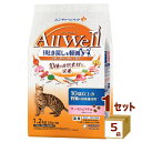 ユニ・チャーム All Well オールウェル 10種の自然素材 10歳以上の腎臓の健康維持用 サーモン&ツナ味 1.2kg(300g 4袋)×5袋【送料無料※...