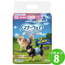 ユニチャーム（ペット） マナーウェア 男の子用 SSSサイズ 青チェック 紺チェック 52枚 ×8袋 ペット【送料無料※一部地域は除く】 ユニ チャーム