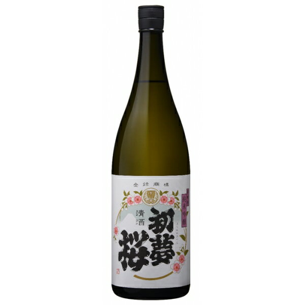 【ポイント5倍】盛田金しゃち酒造 初夢桜夢吟香純米吟醸酒 愛知県1800ml 1本 日本酒【送料無料 一部地域は除く】