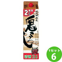 清洲桜醸造(愛知) 清洲城信長鬼ころしパック 愛知県2000ml×6本 日本酒【送料無料※一部地域は除く】