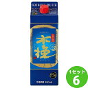 雲海酒造(宮崎) いも焼酎 木挽ブルー25パック 900ml×6本 焼酎【送料無料※一部地域は除く】