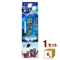 合同酒精 しそ焼酎 鍛高譚 たんたかたん 20% 紫蘇焼酎 パック 1.8L 1800ml×6本【送料無料※一部地域は除く】