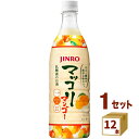 眞露 JINRO マッコリ マンゴー ペット 韓国 750ml×12本 焼酎【送料無料※一部地域は除く】