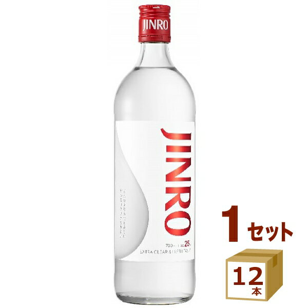 眞露 韓国 焼酎 JINRO 25゜ 700ml×12本 焼酎【送料無料※一部地域は除く】