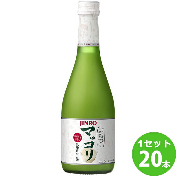 眞露 JINRO（眞露）　マッコリ 375ml×20本 焼酎【送料無料※一部地域は除く】