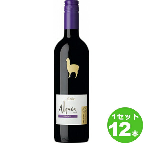 アサヒ サンタ・ヘレナ・アルパカ・カルメネールSANTA HELENA ALPACA CARMENERE定番 赤ワイン チリ/セントラル・ヴァレー750 ml×12本 ワイン倉庫