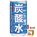 日本サンガリア 炭酸水 185ml×30本×1ケース (30本)【送料無料※一部地域は除く】