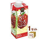 協同乳業 メイトー 農協果実 ざくごろ国産林檎 紙パック 250g×12本【送料無料※一部地域は除く】