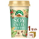 森永 マウントレーニア ソイラテ 240ml×10本【送料無料※一部地域は除く】【チルドセンターより直送・同梱不可】【日付指定不可】