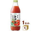 マルカイ 順造選 国産トマトジュース 食塩無添加 瓶 1L 1000ml×6本【送料無料※一部地域は除く】