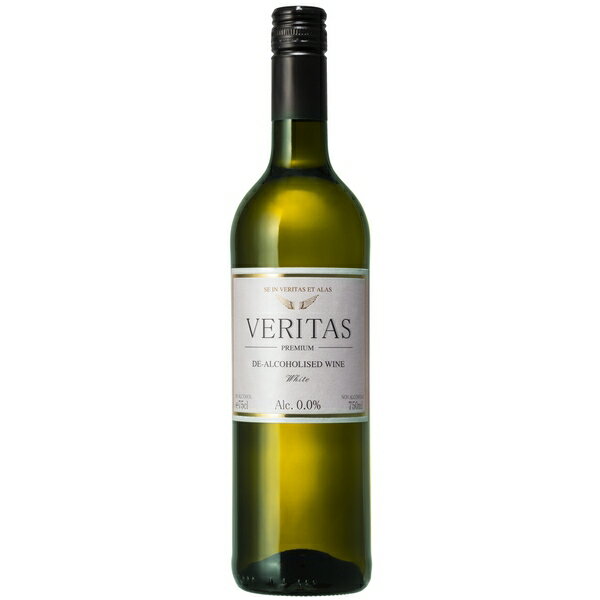 【名称】ノンアルコールワイン Veritas インヴィノ ヴェリタス・ホワイト 白 ブドウ産地／スペイン ボトリング／ドイツ 750ml×1本【商品詳細】スペインを代表する白ワイン用品種のひとつ、、アイレン100％のワインから、最先端技術でアルコールだけを抜いた本格的脱アルコールワインです。中口。柑橘系のアロマとかすかな酸味が特徴。ドイツ産脱アルコールワイン (ALC. 0.0%)スペインを代表するぶどうの品種を原料につくられたワインから、ドイツの最先端脱アルコール技術でアルコールだけを抜いた、本格的ノンアルコール・ワインです。（原料は100％スペイン産ワイン。ドイツで最終工程を行っているために、原産国はドイツです。）豊かな果実味と程よい酸味の軽い飲み口。しかも低カロリー。ノンアルコール（Alc.0.0%）なので、どなたにも楽しんでお飲みいただけます。【容量】750ml【入数】1【保存方法】7〜15度の温度が最適。高温多湿、直射日光を避け涼しい所に保管してください。【メーカー/輸入者】パナバック【JAN】4519723001547【産地】ブドウ産地／スペインボトリング／ドイツ【品種】アイレン100％【販売者】株式会社イズミック〒460-8410愛知県名古屋市中区栄一丁目7番34号 052-857-1660【注意】ラベルやキャップシール等の色、デザインは変更となることがあります。またワインの場合、実際の商品の年代は画像と異なる場合があります。