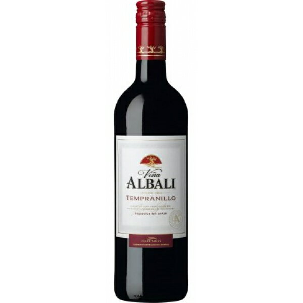 アサヒ ヴィニャ・アルバリ・テンプラニーリョ VINA ALBALI　TEMPRANILLO 定番 赤ワイン スペイン バルデペーニャス 750ml×1本 ワイン【取り寄せ品　メーカー在庫次第となります】
