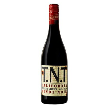 TNT ピノ・ノワール エステート・グロウン カリフォルニア 赤ワイン アメリカ カリフォルニア750ml×1本 ワイン【取り寄せ品 メーカー在庫次第となります】