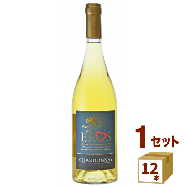 エロス シャルドネ ルビコーネ テヌーテ・ディタリア 白ワイン イタリア エミリアロマーニャ州 750ml×12本 ワイン【送料無料※一部地域は除く】【取り寄せ品　メーカー在庫次第となります】　ハート