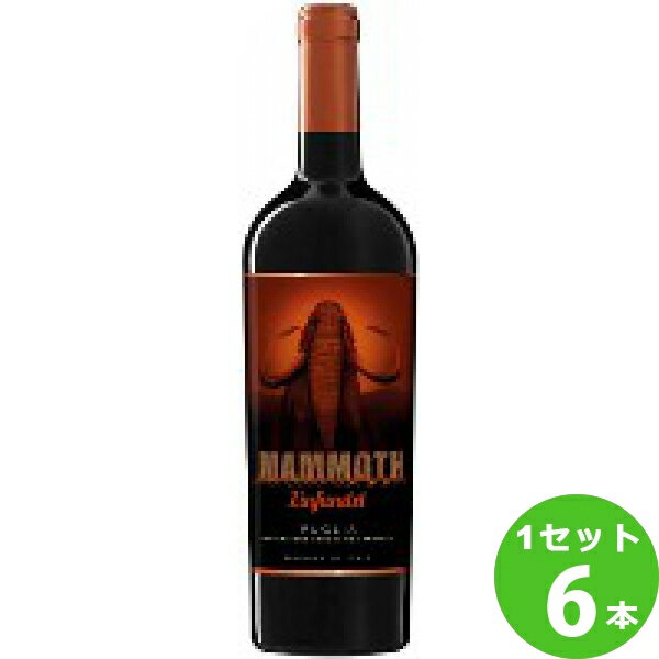 マンモス ジンファンデル 赤ワイン イタリア/プーリア 750ml ×6本 ワイン【送料無料※一部地域は除く】