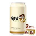 麹醇堂 米マッコリ マッコリ 韓国焼酎 韓国 缶 人口甘味料無添加 350ml×24本×2ケース (48本) チューハイ・ハイボール・カクテル【送料無料※一部地域は除く】 BSJ（百歳酒J）