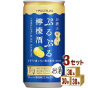 白鶴酒造(兵庫) ぷるぷる 檸檬酒 190ml×30本×3ケース (90本) チューハイ・ハイボール・カクテル【送料無料※一部地域は除く】 ゼリー お酒 レモン