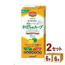 キッコーマン デルモンテ ワン・ファミリー 豆乳でつくった かぼちゃスープ ノンコレステロール 1L パック 1000ml×6本×2ケース (12本)【送料無料...