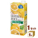 ゴールドパック グレープフルーツジュース 1L 紙パック 1000ml 1L ×6本×1ケース (6本) 【送料無料※一部地域は除く】