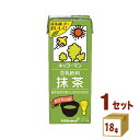 キッコーマンソイ 豆乳飲料 抹茶 パック 200ml×18本×1ケース (18本) 飲料【送料無料※一部地域は除く】