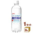 日本サンガリア 伊賀の天然水 強炭酸水 500 ml 24本 1ケース 24本 飲料【送料無料※一部地域は除く】