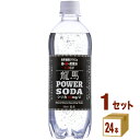 日本ビール 世界最強クラスの 5.2GV 龍馬 パワーソーダ POWER SODA 炭酸水 500ml×24本×1ケース (24本) 飲料 強炭酸 シリカ 45mg/L