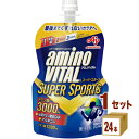 味の素 アミノバイタル ゼリードリンク SUPER SPORTS スーパースポーツ 100g×24本×1ケース (24本) 飲料【送料無料※一部地域は除く】