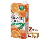 ゴールドパック オレンジジュース 紙パック 1L 1000ml 1L ×6本×2ケース (12本) 【送料無料※一部地域は除く】 みかん 濃縮 100％