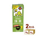 【全品P5倍&合計400円クーポン配布】 キッコーマンソイ 豆乳飲料 抹茶 パック 200ml×18本×2ケース (36本) 飲料【送料無料※一部地域は除く】