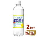 訳あり 賞味期限 2024年6月11日 日本サンガリア 伊賀の天然水 強炭酸水 グレープフルーツ 500ml 24本 2ケース 48本 飲料【送料無料※一部地域は除く】