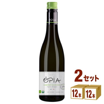 OPIA オピア カベルネ ソーヴィニヨン オーガニック 赤 ワイン オピア Opia 375ml×12本×2ケース (24本) 飲料【送料無料※一部地域は除く】 ノンアルコール ワイン 飲料 ノーベル賞 受賞式晩餐会