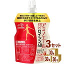 味の素 アミノエール ゼリータイプ ロイシン40 りんご味 機能性表示食品 103g×30本×3ケース (90本) 飲料【送料無料※一部地域は除く】