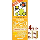 【名称】キッコーマンソイ 豆乳飲料フルーツミックス 200ml×18本×4ケース (72本)【商品詳細】豆乳に、オレンジ・りんご・みかん・パインアップルの果汁をブレンド。保健機能食品（栄養機能食品）です。1パックに2.5μgのビタミンDが含まれており、1日の摂取目安量（1パック）で、ビタミンDの栄養所要量（5.0μg）の50％を摂取できます。契約栽培カナダ産・非遺伝子組換えの丸大豆を使用。【原材料】大豆（カナダ産）（遺伝子組換えでない）、砂糖、りんご果汁、パインアップル果汁、オレンジ果汁、みかん果汁、米油、糊料（ペクチン）、香料、酸味料、乳酸カルシウム、カロチノイド色素、ビタミンD【容量】200ml【入数】72本【保存方法】高温多湿、直射日光を避け涼しい所に保管してください【メーカー/輸入者】キッコーマンソイ【JAN】4930726100486【販売者】株式会社イズミック〒460-8410愛知県名古屋市中区栄一丁目7番34号 052-229-1825【注意】ラベルやキャップシール等の色、デザインは変更となることがあります。またワインの場合、実際の商品の年代は画像と異なる場合があります。■クーポン獲得ページに移動したら以下のような手順でクーポンを使ってください。