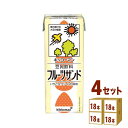 キッコーマンソイ 豆乳飲料 フルーツサンド パック いちご クリーム 200ml×18本×4ケース (72本)【送料無料※一部地域は除く】