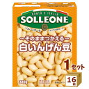 ソルレオーネ そのまま使える 白いんげん豆 テトラパック 紙パック インゲン豆 380g×16箱【送料無料※一部地域は除く】 1