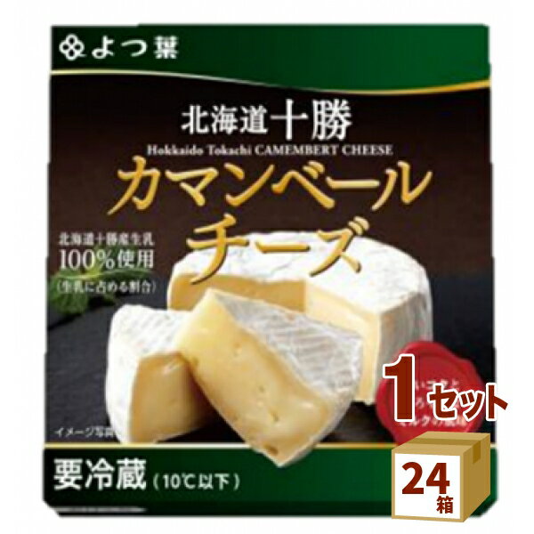 よつ葉乳業 北海道十勝 カマンベールチーズ 90g×24箱 食品【送料無料※一部地域は除く】【チルドセンターより直送・同梱不可】