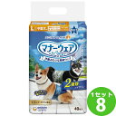 ユニチャーム（ペット） マナーウェア 男の子用 Lサイズ 迷彩・デニム 40枚 ×8袋 ペット【送料無料※一部地域は除く】　 モカストライプ　ライトブルージーンズ