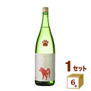 千代菊酒造 日本酒 純米酒 いぬとあきたこまち 動物ラベル 犬 1.8L 岐阜県 1800ml×6本【送料無料※一部地域は除く】 有機栽培米 オーガニック