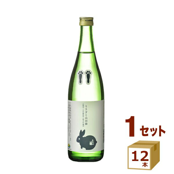 千代菊酒造 日本酒 純米吟醸酒 うさぎと山田錦 動物ラベル 兎 ウサギ 4合 岐阜県 720ml×12本 有機栽培米 オーガニック