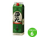 田苑酒造 鹿児島 芋焼酎 田苑 25度 パック 1.8l 1800ml ×6本 焼酎【送料無料※一部地域は除く】