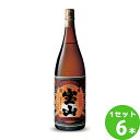 西酒造 鹿児島 芋焼酎 薩摩宝山 黒麹 25度 鹿児島県 1.8L 1800ml 6本 焼酎【送料無料 一部地域は除く】