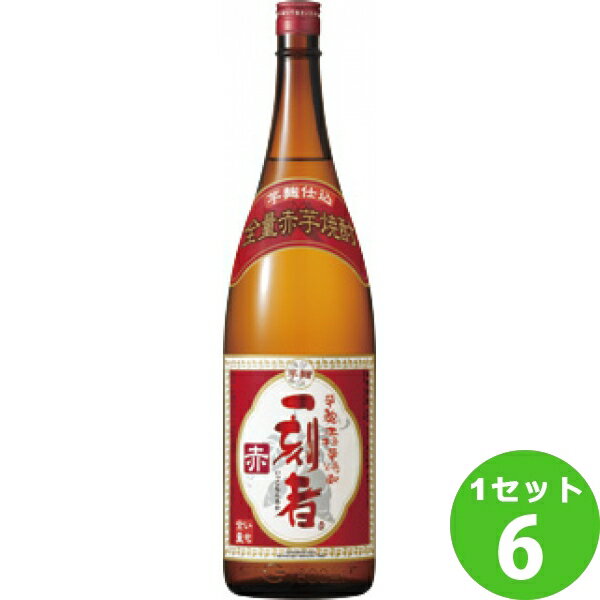 一刻者 芋焼酎 宝酒造 芋焼酎 一刻者 赤 25度 1.8L 1800ml ×6本 焼酎【送料無料※一部地域は除く】