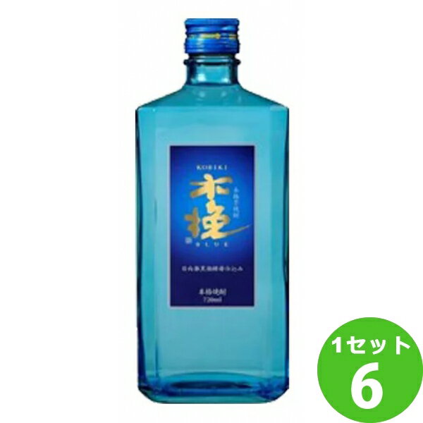 雲海酒造（宮崎) いも焼酎 木挽ブルー25度 720ml ×6本 焼酎