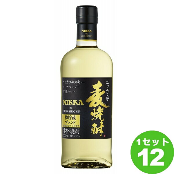 アサヒビール 麦焼酎 ザ ニッカ 25度 700ml ×12本 焼酎【送料無料※一部地域は除く】