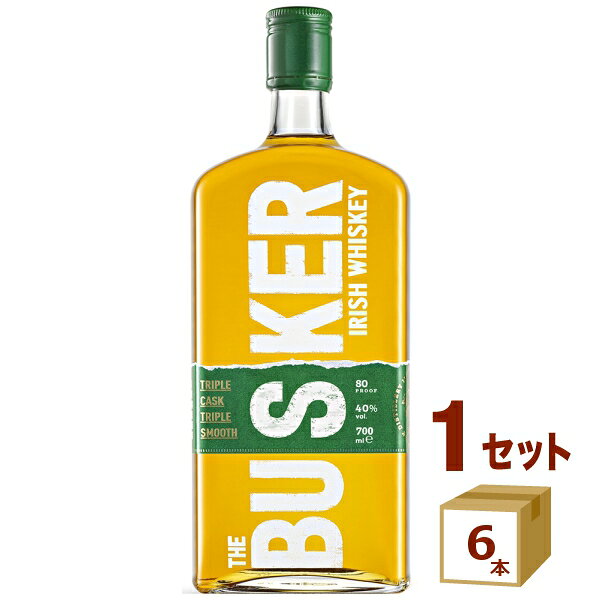ウィスク・イー バスカー アイリッシュウイスキー ウイスキー 700ml×6本 【送料無料※一部地域除く】