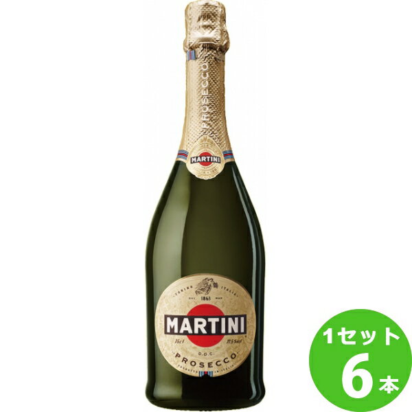 【名称】サッポロ マルティーニ・プロセッコ スパークリングワイン イタリア750ml×6本（個）【メーカー取寄せ品】【商品詳細】1863年にアレッサンドロ・マルティーニがイタリアのピエモンテ州に小さなワイン工場を設立。スパークリングワインとしての評判を得るようになり、1871年には最初の輸出を開始した。最初に行った国際的な販売でアスティ・スプマンテのトップブランドとして欧米諸国でシェアNo.1を誇る。ヴェネト州で収穫されたグレラ種（プロセッコ種）100%のDOCスパークリングワイン。青リンゴ、洋梨、メロンを思わせるみずみずしいフレッシュな香りが特徴的な辛口タイプ。【原材料】ぶどう【味わい】辛口【容量】750ml【入数】6【保存方法】7〜15度の温度が最適。高温多湿、直射日光を避け涼しい所に保管してください。【メーカー/輸入者】サッポロビール(株)【JAN】8000570552505 【産地】イタリア【生産者】マルティーニ社【品種】プロセッコ【販売者】株式会社イズミック〒460-8410愛知県名古屋市中区栄一丁目7番34号 052-229-1825【注意】ラベルやキャップシール等の色、デザインは変更となることがあります。またワインの場合、実際の商品の年代は画像と異なる場合があります。