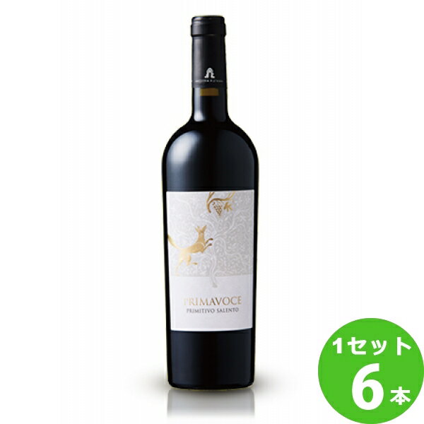 テレ ディ サーヴァプリマヴォーチェプリミティーヴォPrimavocePrimitivo 750ml ×6本 イタリア ビール ワイン【送料無料※一部地域は除く】