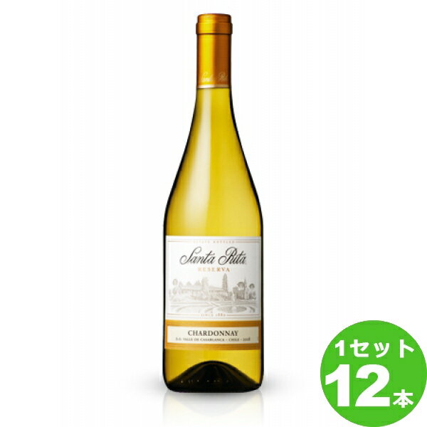 サンタリタ レセルバ シャルドネ Reserva Chardonnay 白ワイン チリ 750ml ×12本 ワイン【送料無料※一部地域は除く】