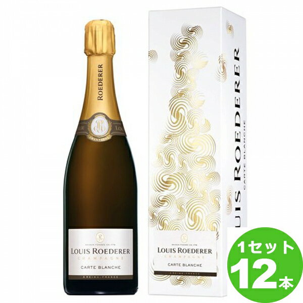 ルイ・ロデレール・カルト・ブランシュ・ドゥミ・セック スパークリングワイン フランス/シャンパーニュ 750ml ×12本(個) ワイン【取り寄せ品　メーカー在庫次第となります】