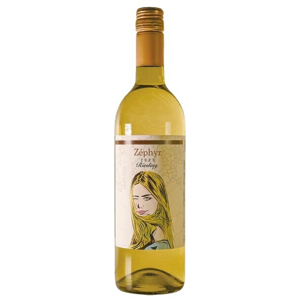 ベリービーズワイナリー ゼフィール リースリング EPHYR Riesling GI長野 日本ワイン 白ワイン 750ml×1本 美女 可愛い おしゃれ 女の子 ラベル エチケット 白ワイン belly beads winery.